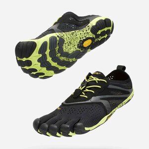 Vibram V-Run Men's Black / Yellow Size EU 46 / US 11.5-12